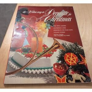 🎃Vintage The Wilton Way to Decorate For Christmas
